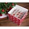 DII® Snowflake Print Large Ornament Storage